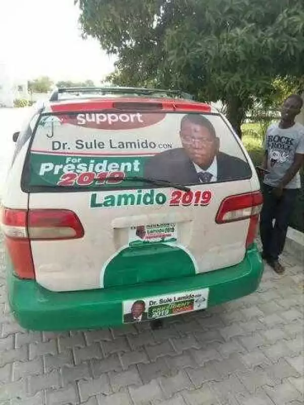 Check Out Sule Lamido For President 2019 Campaign Vehicles (Photos)